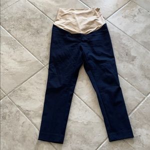 LOFT Maternity 6P Navy Dress Pants